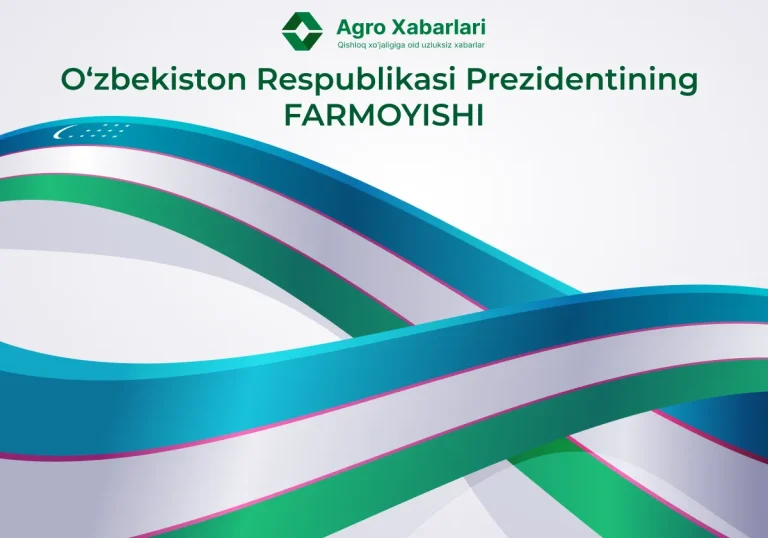 Agrar sohani davlat tomonidan qoʻllab-quvvatlash tizimini tubdan takomillashtirish chora-tadbirlari toʻgʻrisida