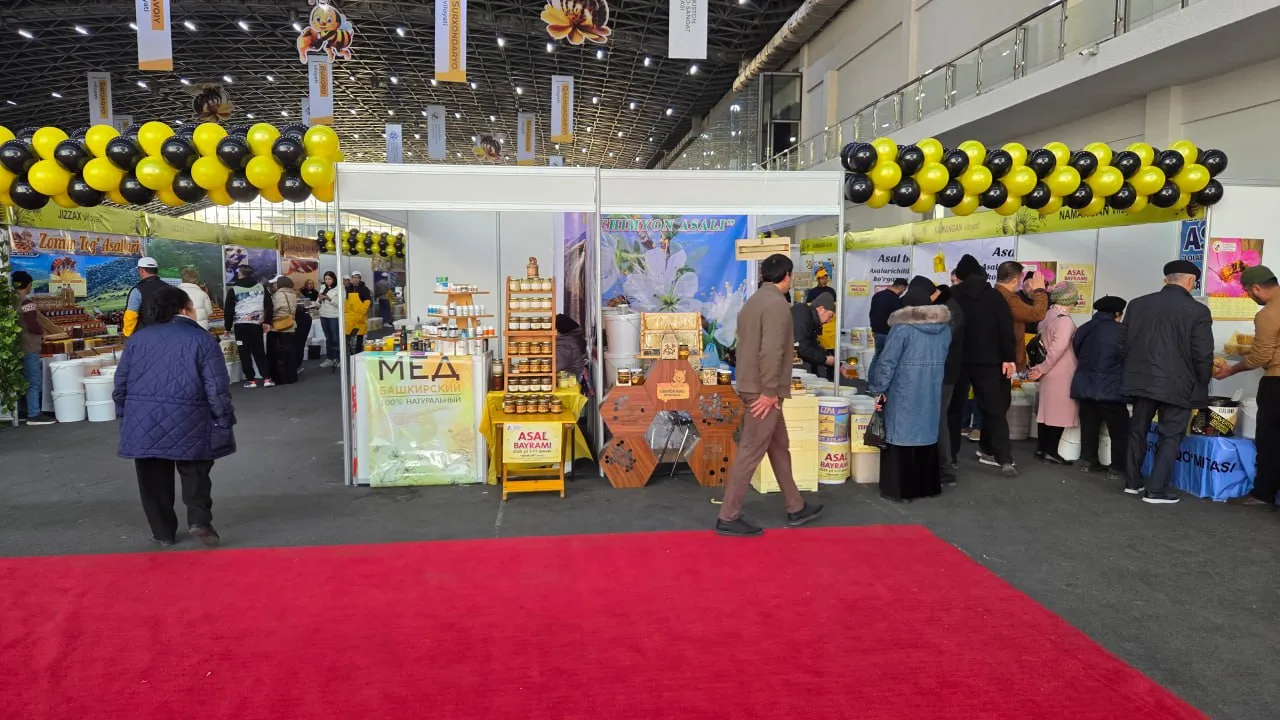 Toshkentda an’anaviy “Asal bayrami” ko‘rgazma-yarmarkasi boshlandi