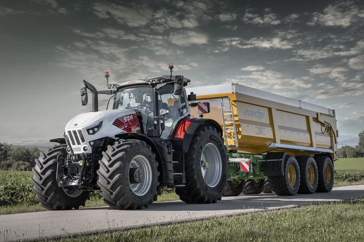 Steyr 6440 Cervus CVT — 435 ot kuchi, maksimal imkoniyatlar